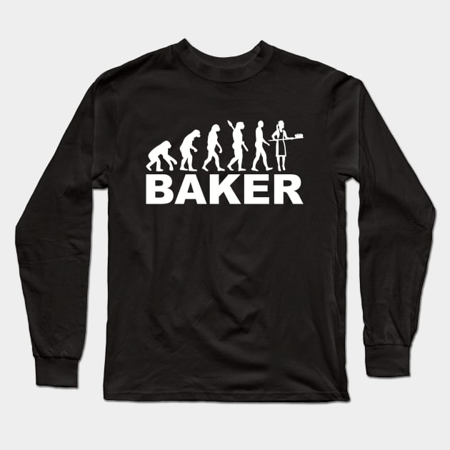 Baker evolution Long Sleeve T-Shirt by Designzz